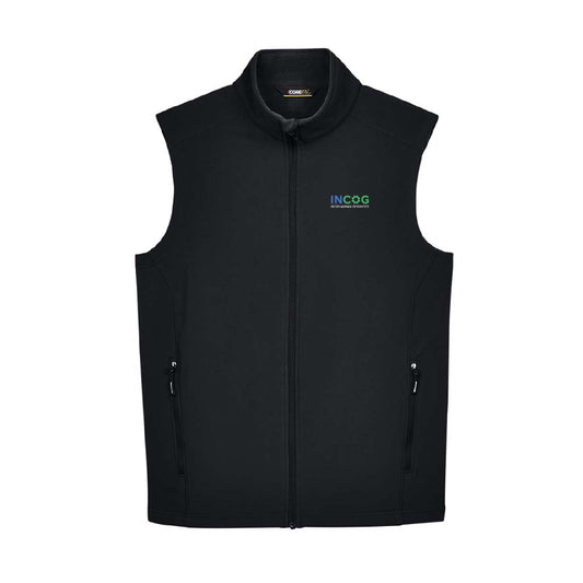 CORE365 Men's Cruise Two-Layer Fleece Bonded Soft Shell Vest