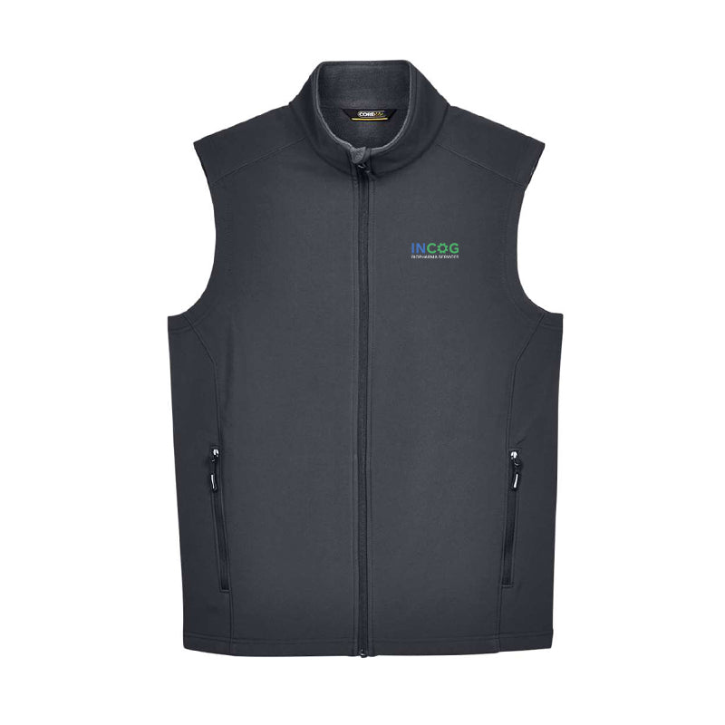 CORE365 Men's Cruise Two-Layer Fleece Bonded Soft Shell Vest