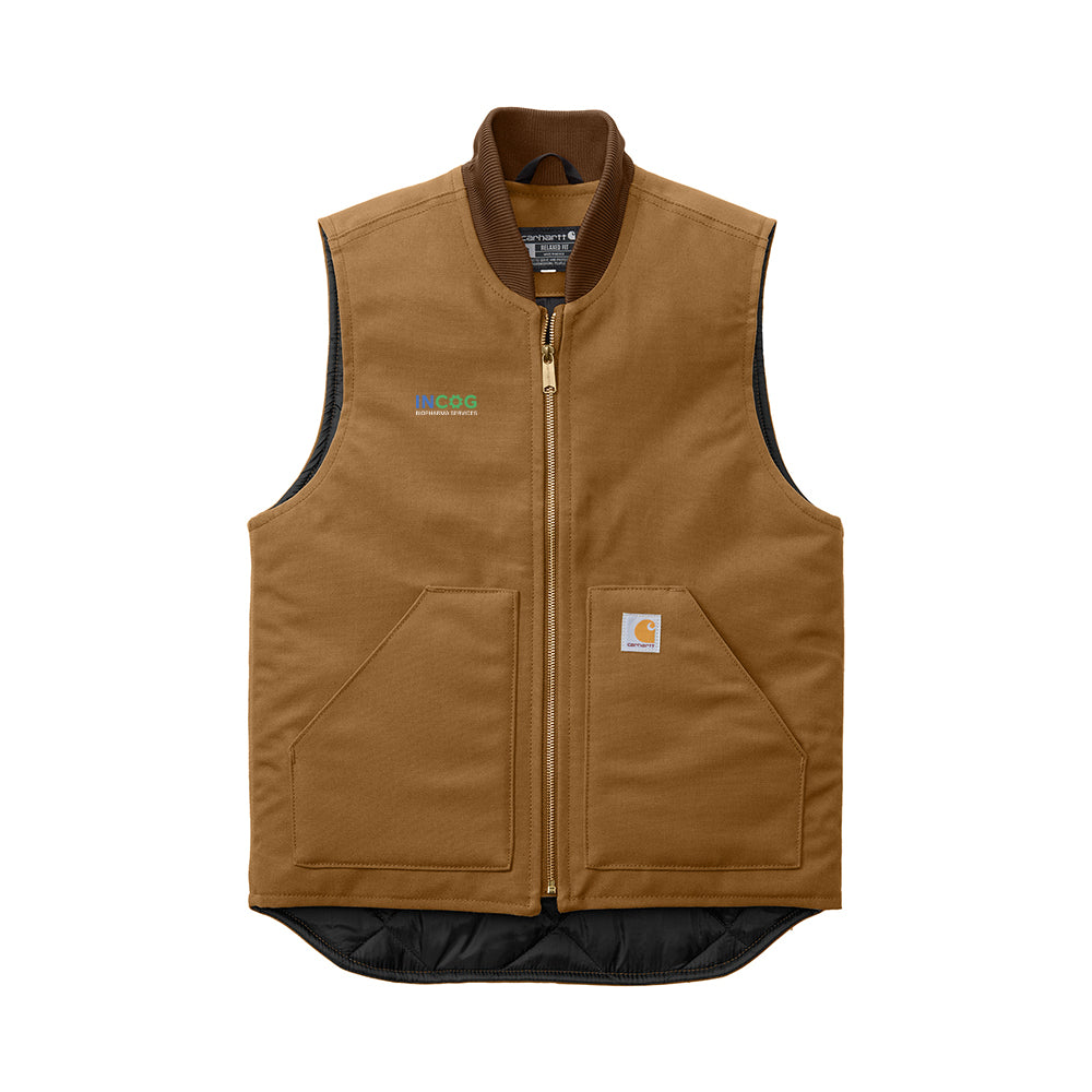 Carhartt Duck Vest – INCOG BioPharma Service Swag