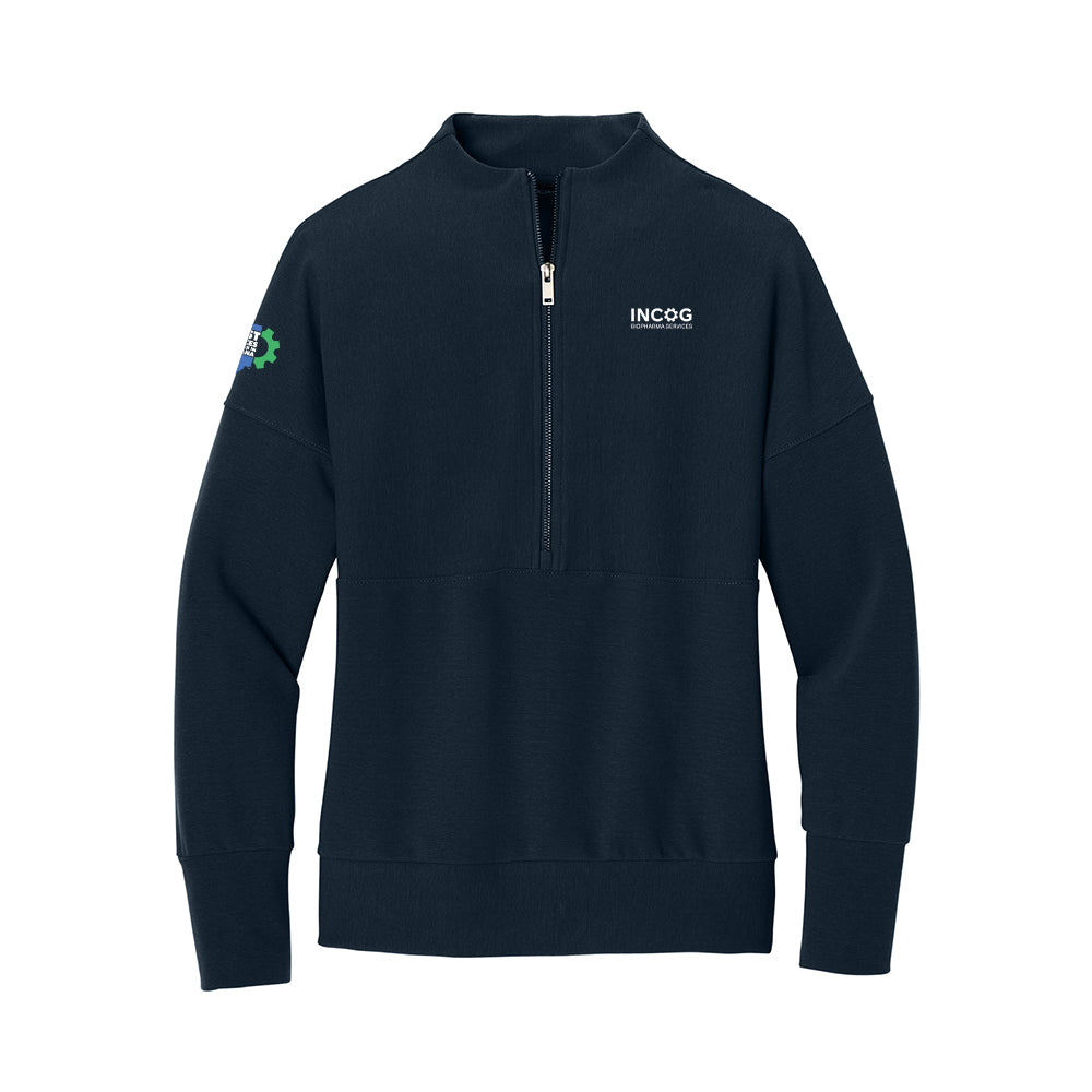 Mercer+Mettle Women's Linear Texture 1/4-Zip