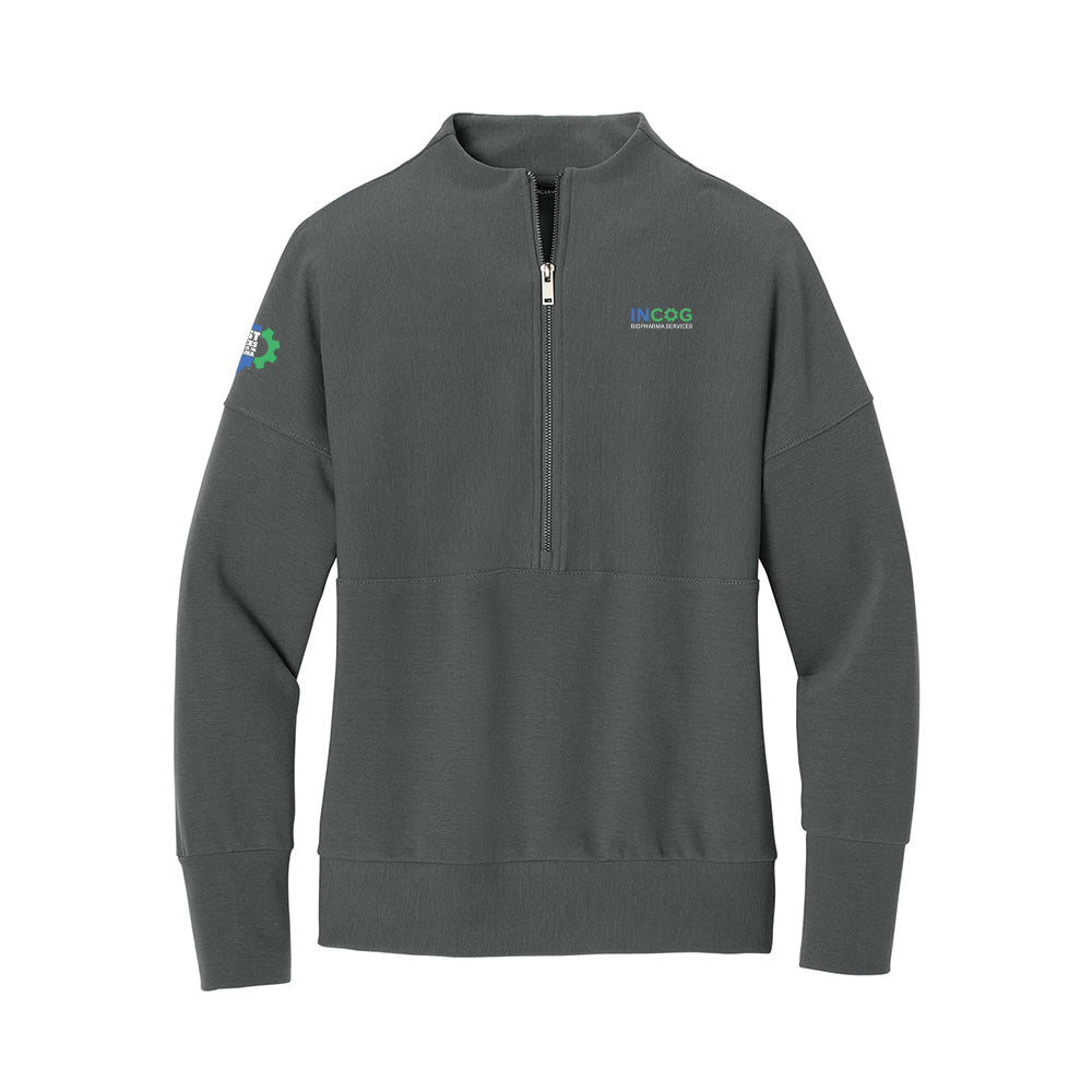 Mercer+Mettle Women's Linear Texture 1/4-Zip