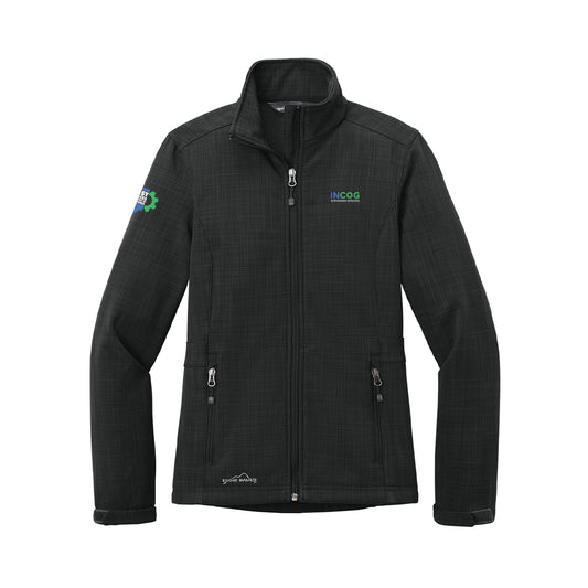 Eddie Bauer Women's Shaded Crosshatch Soft Shell Jacket