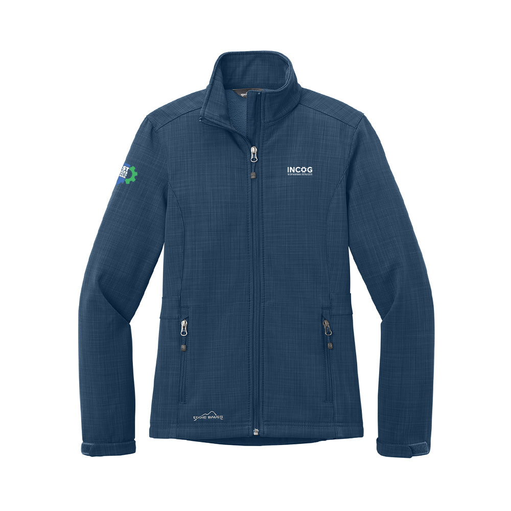 Eddie Bauer Women's Shaded Crosshatch Soft Shell Jacket