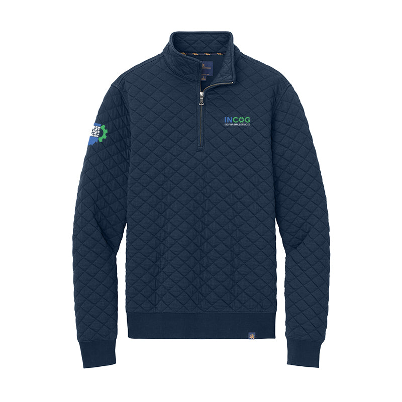 Brooks Brothers Diamond Quilt 1/4-Zip