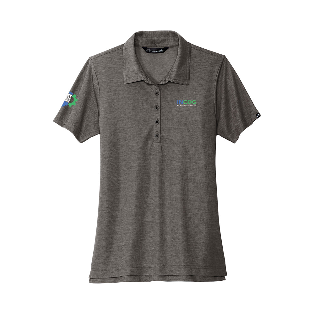 TravisMathew Women's Oceanside Heather Polo