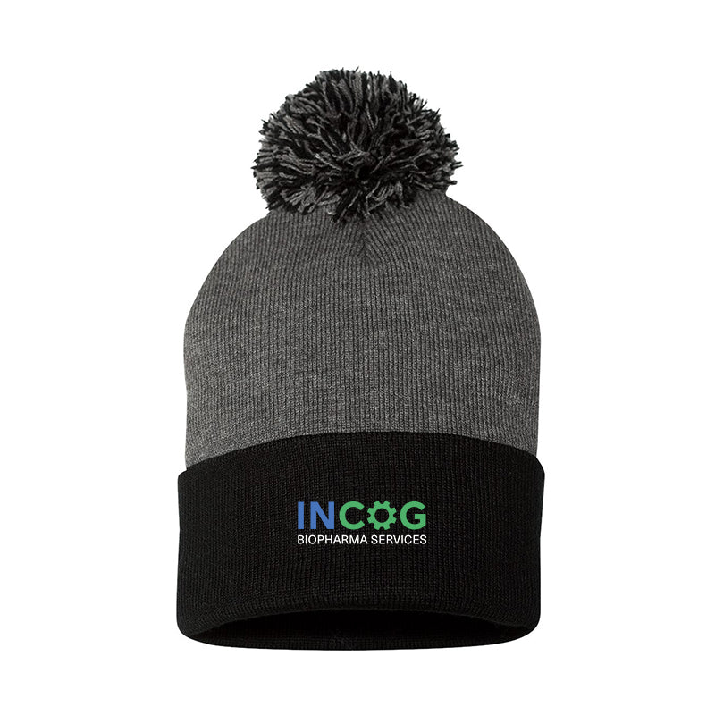 Sportsman 12" Pom-Pom Cuffed Beanie