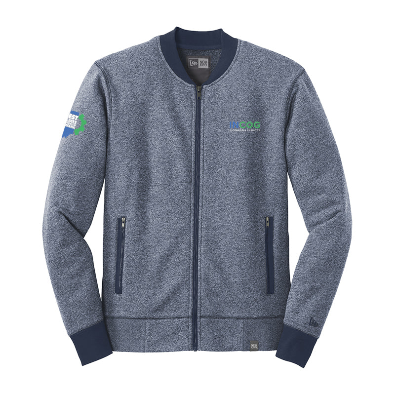 New Era French Terry Baseball Full-Zip