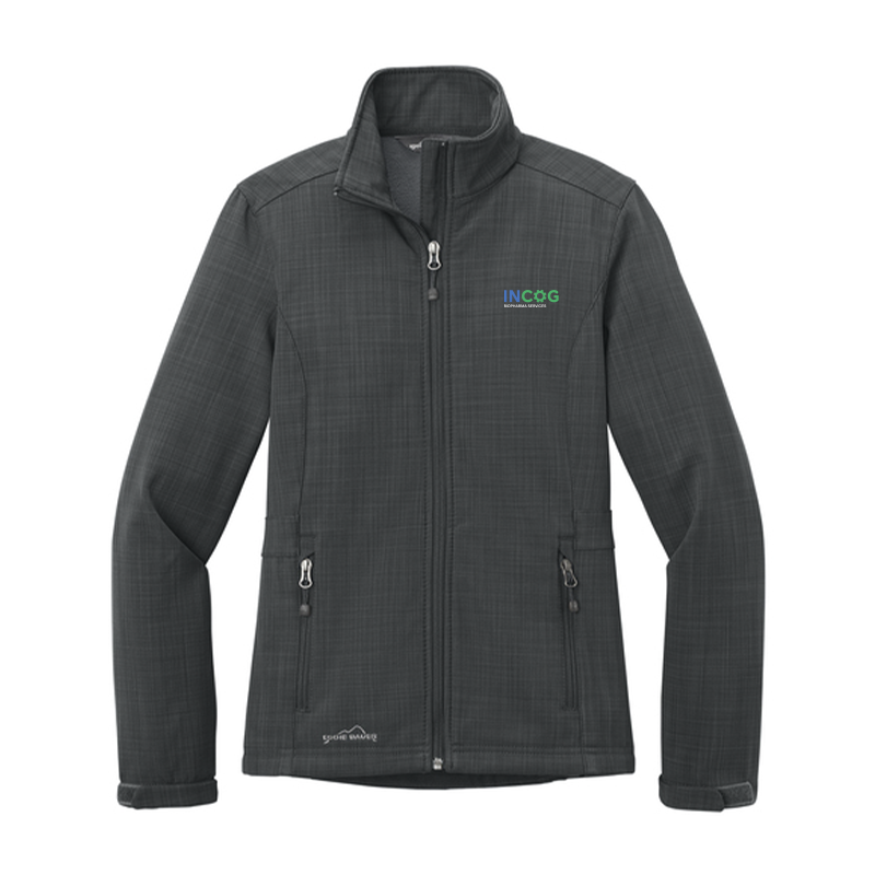 Eddie Bauer Women's Shaded Crosshatch Soft Shell Jacket