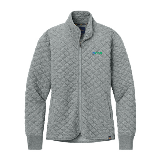 Brooks Brothers Women's Diamond Quilt Full-Zip