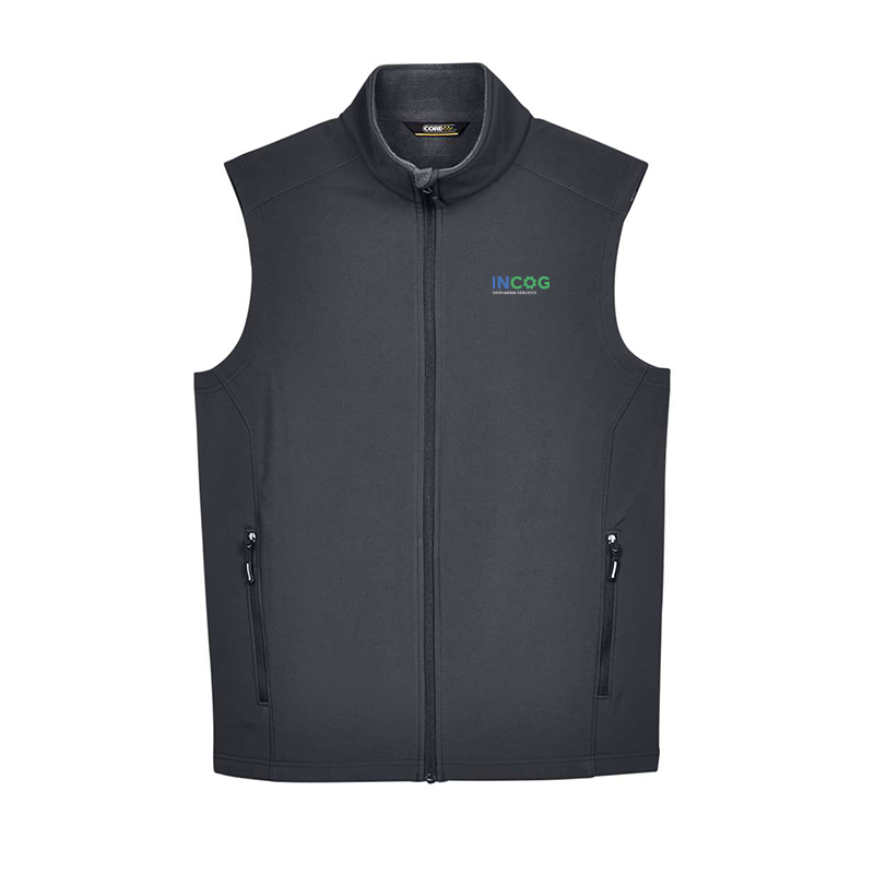 CORE365 Men's Cruise Two-Layer Fleece Bonded Soft Shell Vest