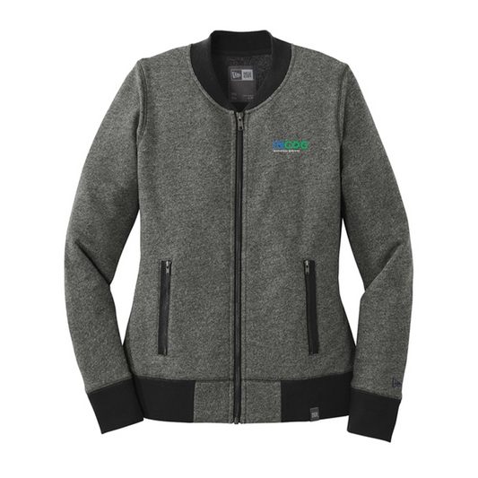 New Era Women's French Terry Baseball Full-Zip