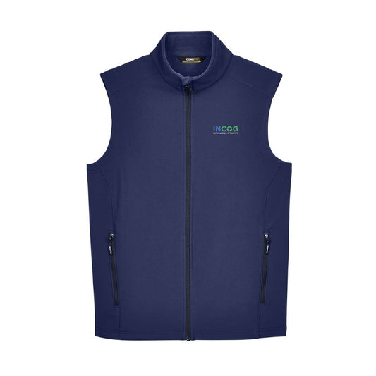 CORE365 Men's Cruise Two-Layer Fleece Bonded Soft Shell Vest