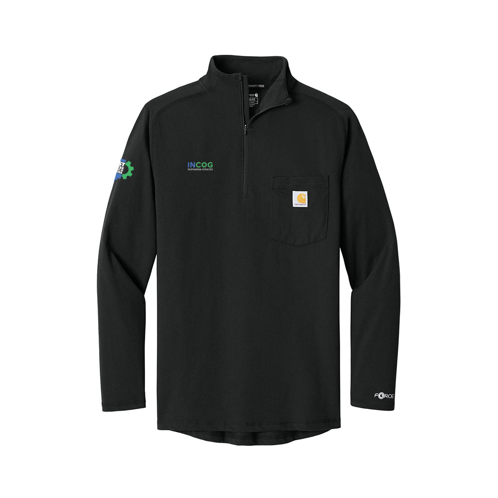Carhartt Force 1/4-Zip Long Sleeve T-Shirt