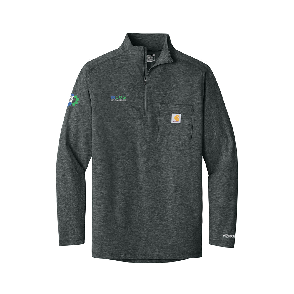Carhartt Force 1/4-Zip Long Sleeve T-Shirt