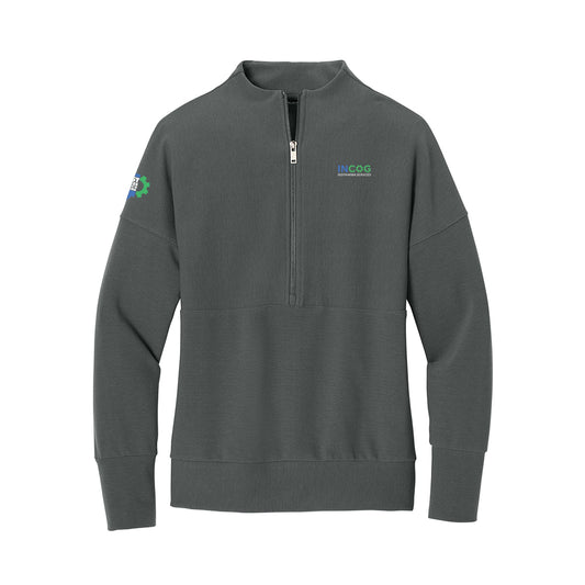 Mercer+Mettle Women's Linear Texture 1/4-Zip