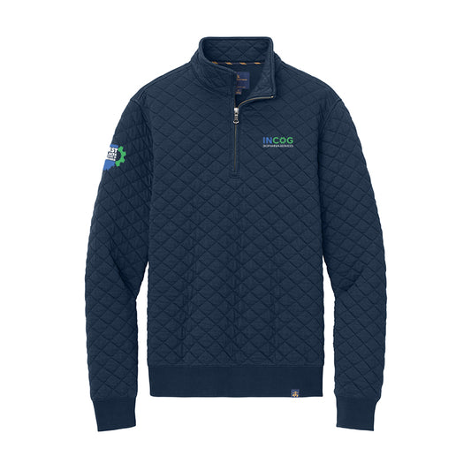 Brooks Brothers Diamond Quilt 1/4-Zip