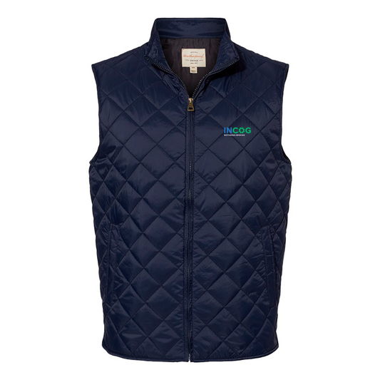 Men's Vintage Diamond Quilted Vest