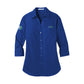 Port Authority Women's 3/4-Sleeve Carefree Poplin Shirt