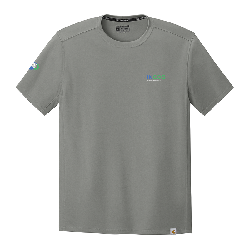 Carhartt Force Sun Defender Short Sleeve T-Shirt (Left Chest)