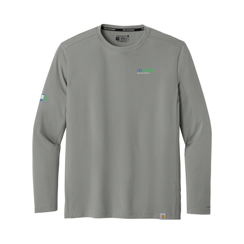 Carhartt Force Sun Defender Long Sleeve T-Shirt (Left Chest)