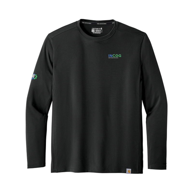 Carhartt Force Sun Defender Long Sleeve T-Shirt (Left Chest)