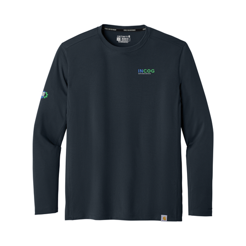 Carhartt Force Sun Defender Long Sleeve T-Shirt (Left Chest)