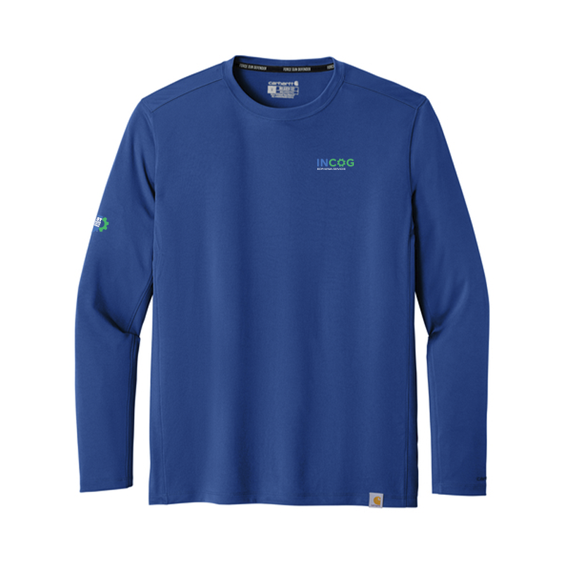 Carhartt Force Sun Defender Long Sleeve T-Shirt (Left Chest)