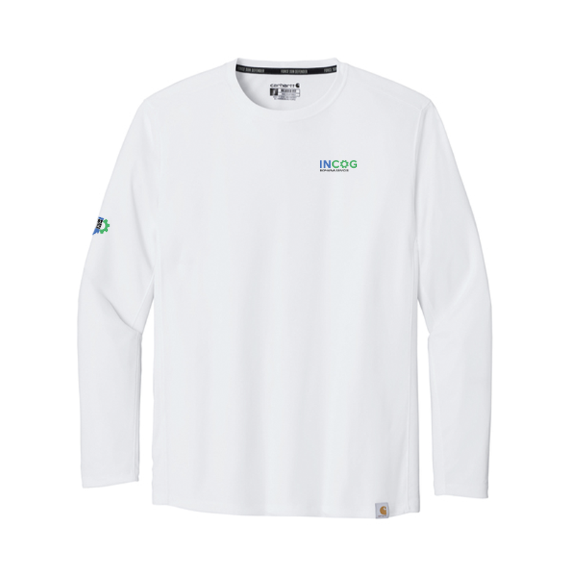 Carhartt Force Sun Defender Long Sleeve T-Shirt (Left Chest)