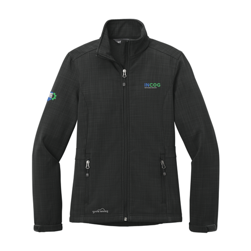 Eddie Bauer Women's Shaded Crosshatch Soft Shell Jacket