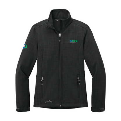 Eddie Bauer Women's Shaded Crosshatch Soft Shell Jacket