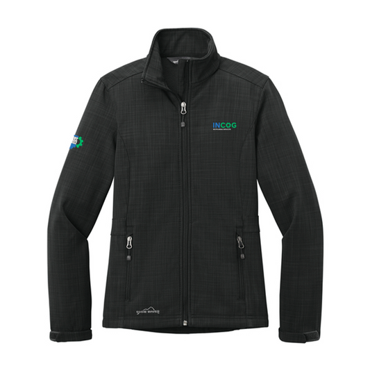 Eddie Bauer Women's Shaded Crosshatch Soft Shell Jacket
