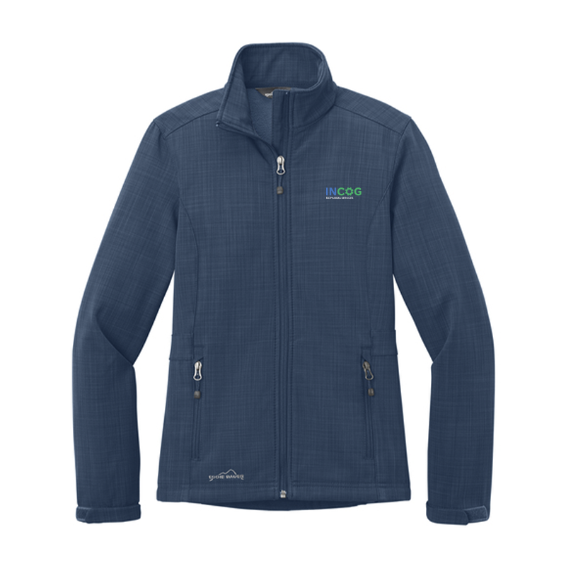 Eddie Bauer Women's Shaded Crosshatch Soft Shell Jacket