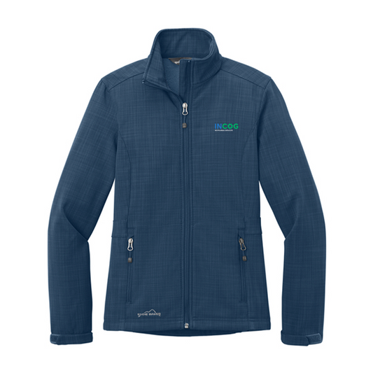 Eddie Bauer Women's Shaded Crosshatch Soft Shell Jacket