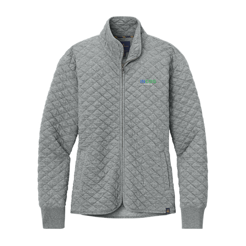 Brooks Brothers Women's Diamond Quilt Full-Zip