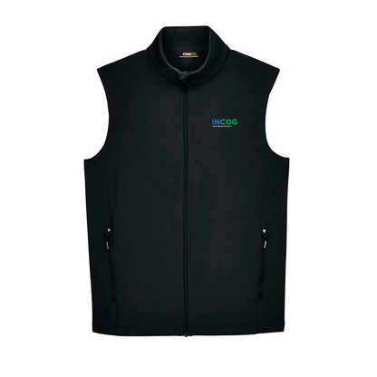 CORE365 Men's Cruise Two-Layer Fleece Bonded Soft Shell Vest