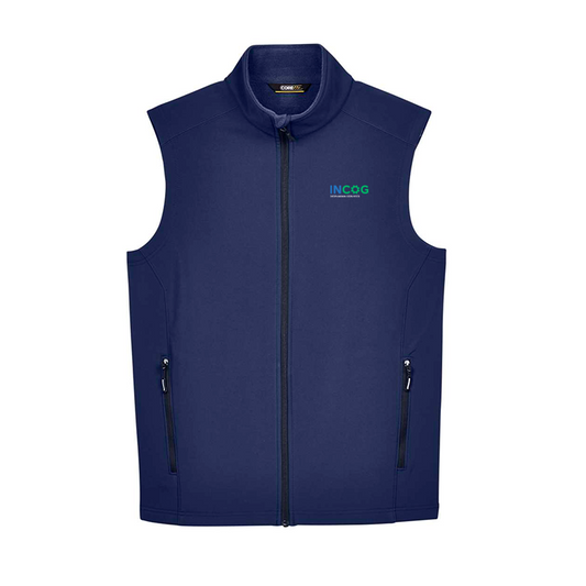 CORE365 Men's Cruise Two-Layer Fleece Bonded Soft Shell Vest