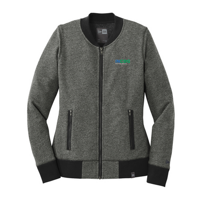 New Era Women's French Terry Baseball Full-Zip