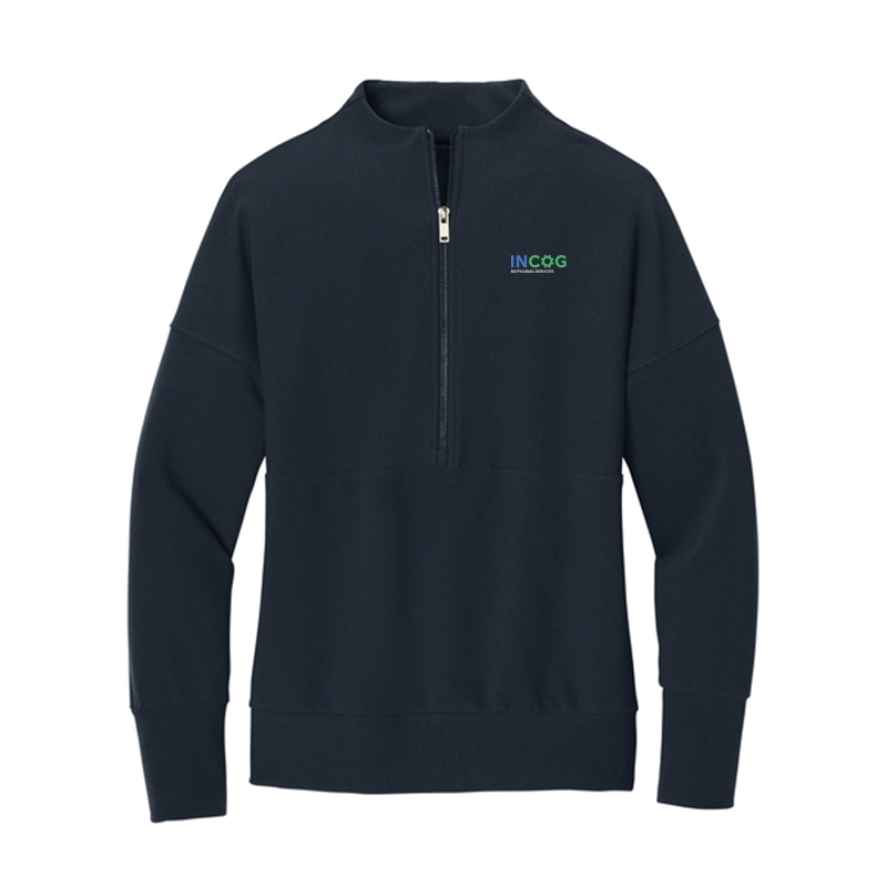Mercer+Mettle Women's Linear Texture 1/4-Zip